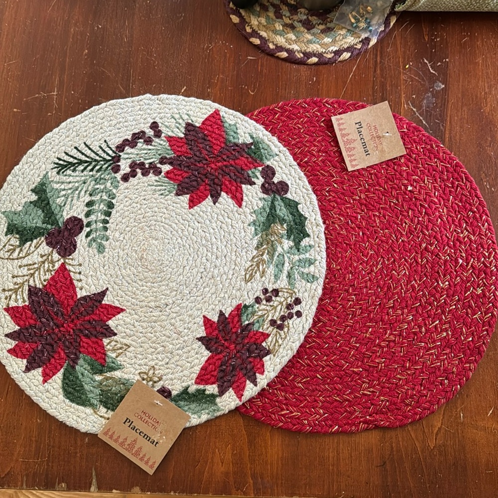 NWT Holiday Placemats